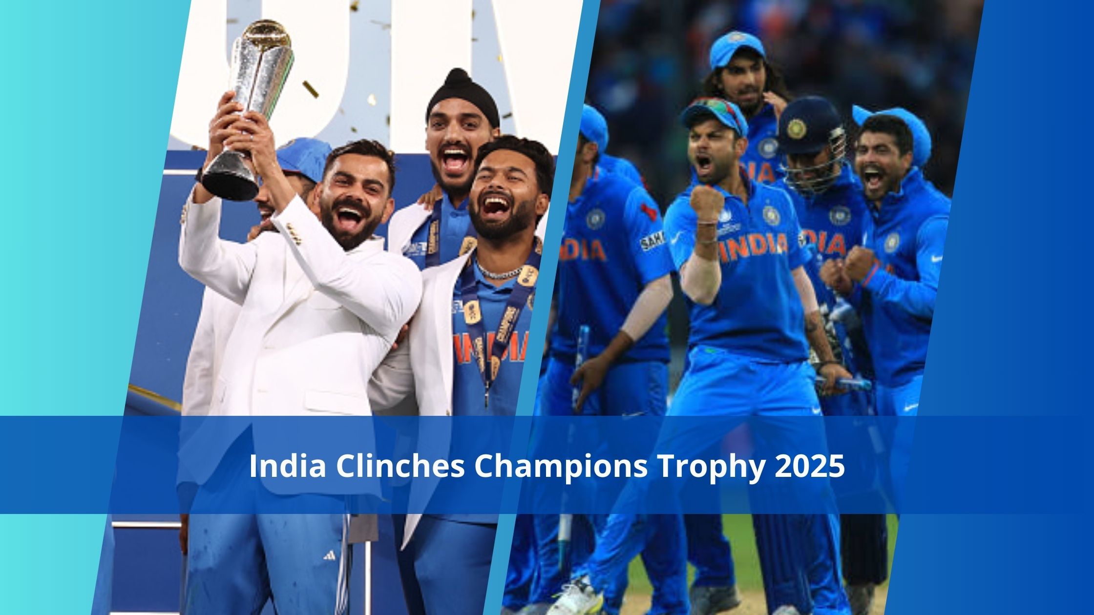 India Clinches Champions Trophy 2025: A Historic Triumph Over New Zealand